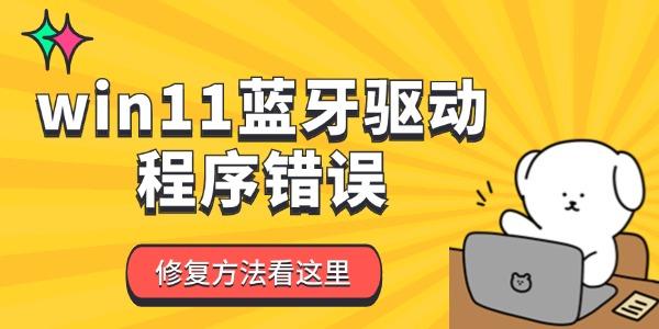 win11藍牙驅(qū)動程序錯誤怎么辦