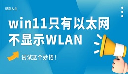 win11只有以太網(wǎng)不顯示W(wǎng)LAN怎么辦 試試這個(gè)妙招！